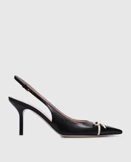Valentino: Чорні босоніжки 