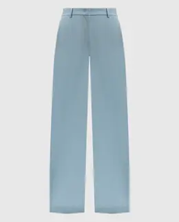 Max Mara Weekend: Блакитні брюки 