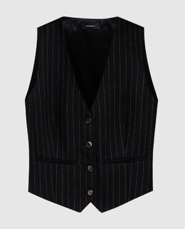 WARDROBE.NYC: Чёрный жилет 