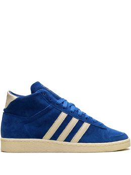 adidas: Голубые кроссовки 
