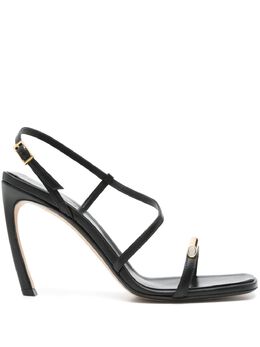 Lanvin Pre-Owned: Чёрные сандалии 
