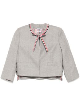 Thom Browne: Куртка из фланели 