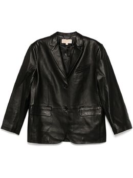 Michael Kors: Кожаный жакет 