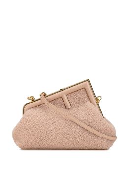 Fendi Pre-Owned: Розовая сумка через плечо 