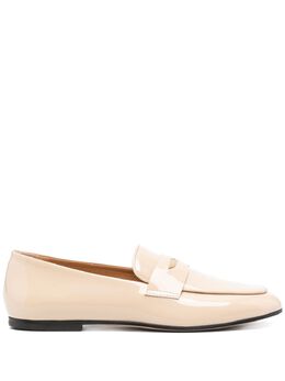 Tod's: Бежевые лоферы 