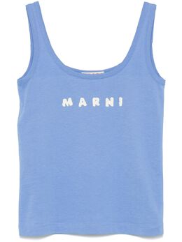 Marni: Майка с принтом 