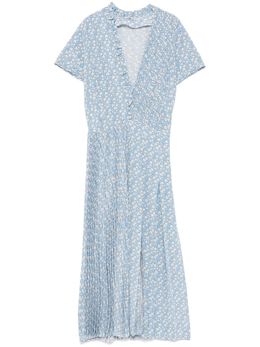 Ermanno Scervino: Платье с растительным принтом 