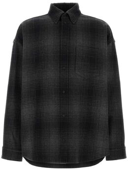 Balenciaga: Рубашка из фланели 