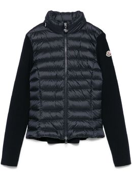 Moncler: Синий кардиган 