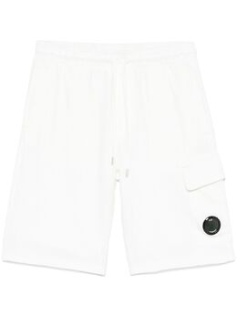 C.P. Company: Белые шорты  Lens