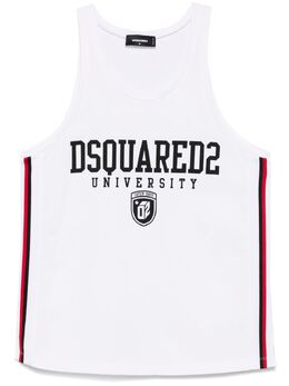 DSQUARED2: Майка  Tank с принтом