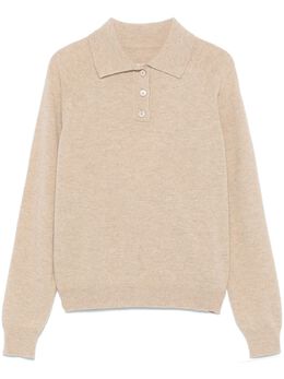 Maison Margiela: Поло из шерсти 