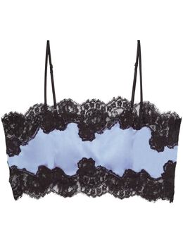 Fleur Du Mal: Кружевное топ 