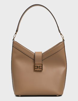 ELISABETTA FRANCHI: Бежевая сумка 