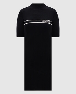 Off-White: Чёрное платье 