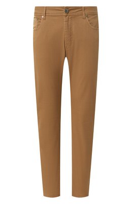 Corneliani: Коричневые джинсы 