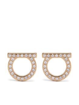 Salvatore Ferragamo: Серьги  Gancini