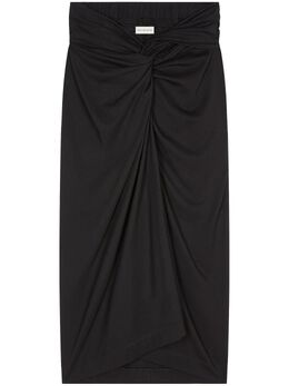 DRIES VAN NOTEN: Чёрная юбка 