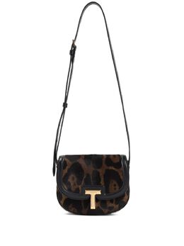 TOM FORD: Коричневая сумка-шоппер  Logo