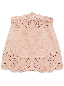 Ermanno Scervino: Платье с растительным принтом 