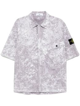 Stone Island: Короткая рубашка 