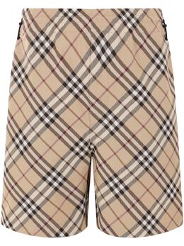 Burberry: Светлые шорты 
