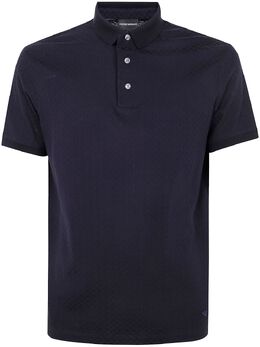 Emporio Armani: Поло на пуговицах 