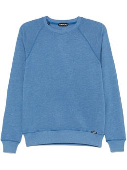 TOM FORD: Голубой свитшот  Logo