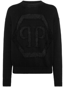 Philipp Plein: Чёрный свитер 