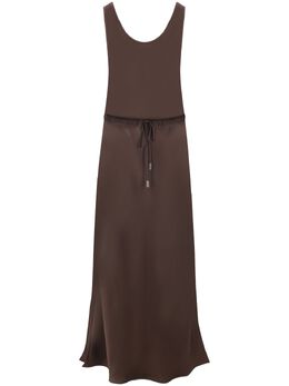 Brunello Cucinelli: Атласное платье 