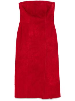 Alexander McQueen: Замшевое платье 