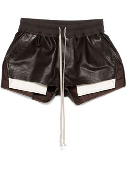 Rick Owens: Коричневые шорты  Fog