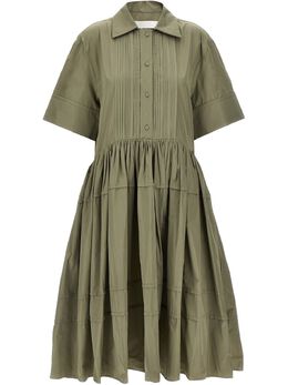 Jil Sander: Плиссированная рубашка 