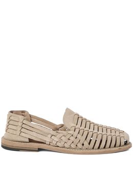Brunello Cucinelli: Светлые сандалии 