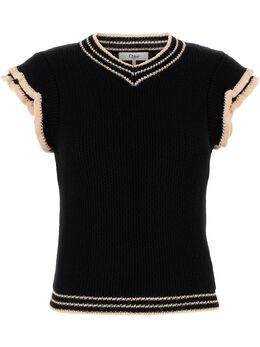 Chloé: Жилет в полоску 