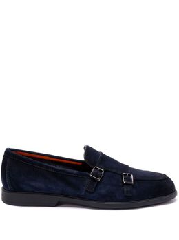 Santoni: Синие туфли 