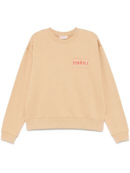 Marni: Бежевый свитшот 