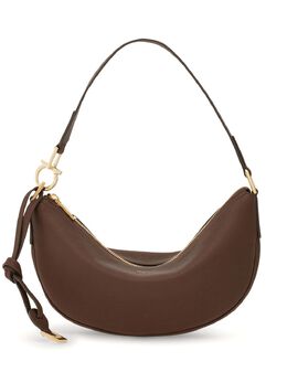 Ferragamo: Коричневая сумка 