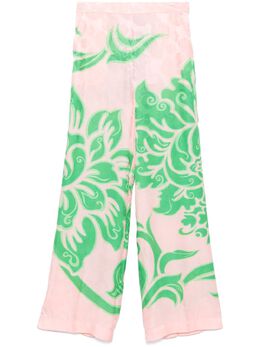ETRO: Брюки с принтом 
