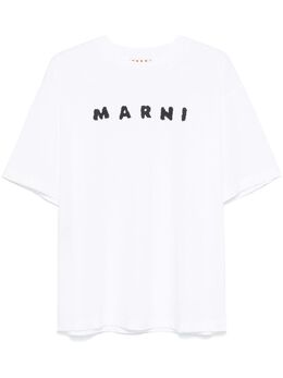 Marni: Футболка с принтом 