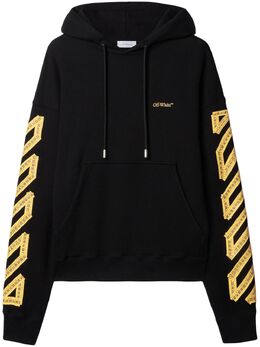 Off-White: Чёрная толстовка  Arrow
