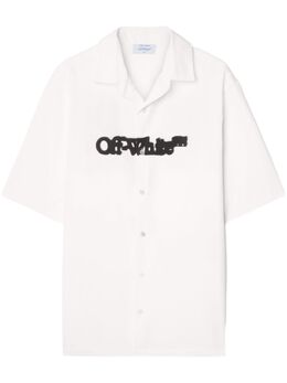 Off-White: Белая рубашка  Arrow