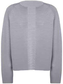 Issey Miyake: Трикотажный свитер 