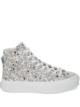 Givenchy: Белые кроссовки 
