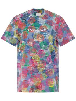 Givenchy: Розовая футболка 