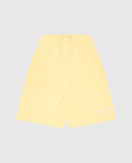 Balmain: Жёлтые шорты 