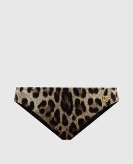Dolce&Gabbana: Коричневые трусы 