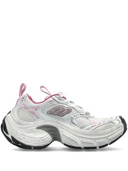 Balenciaga: Белые кроссовки 