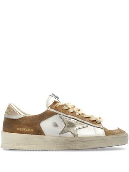Golden Goose: Белые кроссовки  Stardan