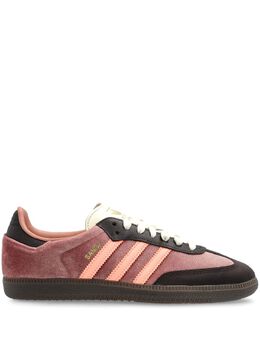 adidas: Розовые кроссовки  Samba